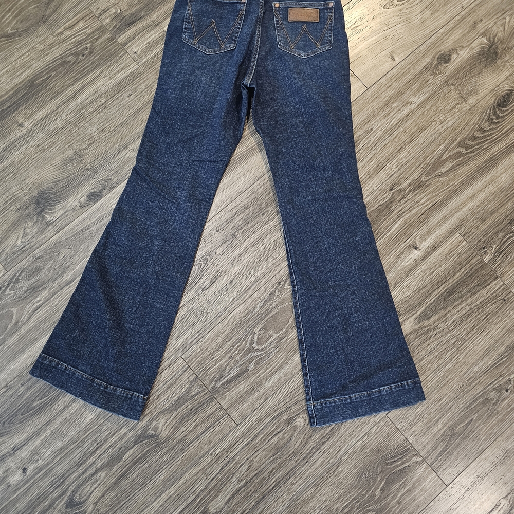Wrangler Dark Blue Flare Jeans